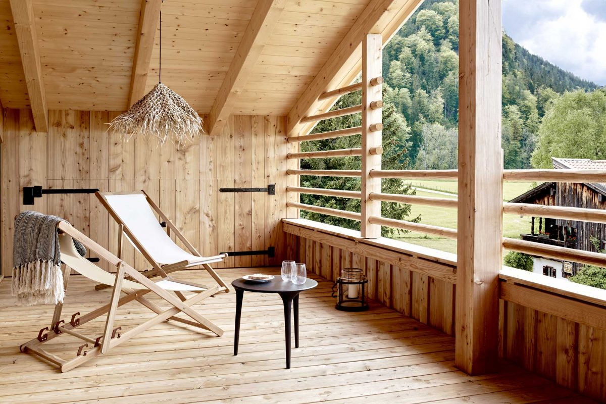 Der Schmiedhof Balkon